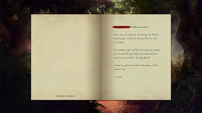 The Fabled Woods - Notebook