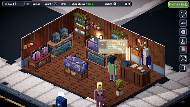 NightGlow : Aquarium Shop Simulator