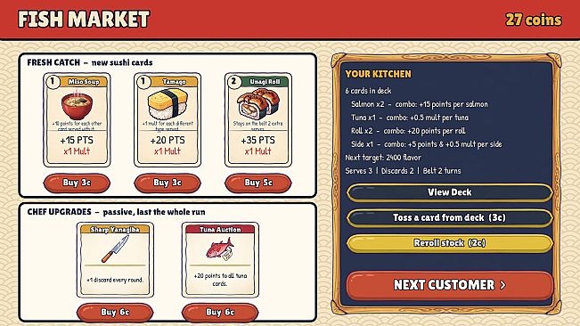 Kaiten - Sushi Deckbuilder