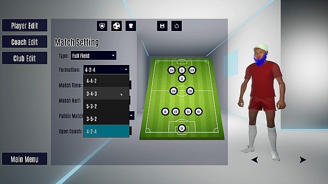 Soccer Footballers Tactics