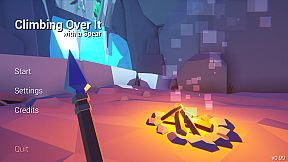 Climbing Over It with a Spear