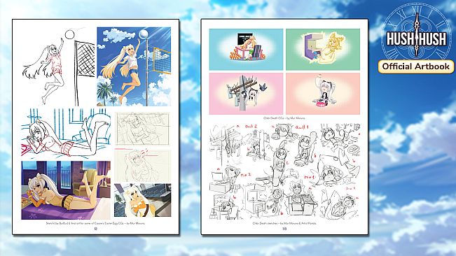 Hush Hush - Official Artbook