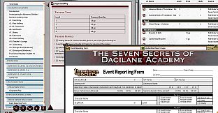 Fantasy Grounds - Pathfinder 2 RPG - Pathfinder Society Scenario #2-09: The Seven Secrets of Dacilane Academy