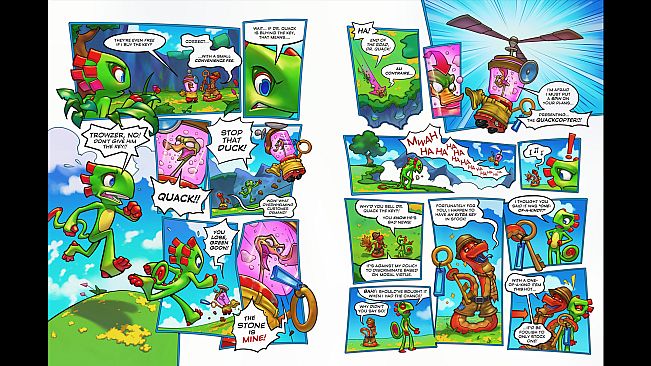 Yooka-Laylee and the Kracklestone - Graphic Novel
