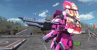 EARTH DEFENSE FORCE 5 - Air Raider Piloted Weapon: Combat Frame Phantasia Shield Nyx