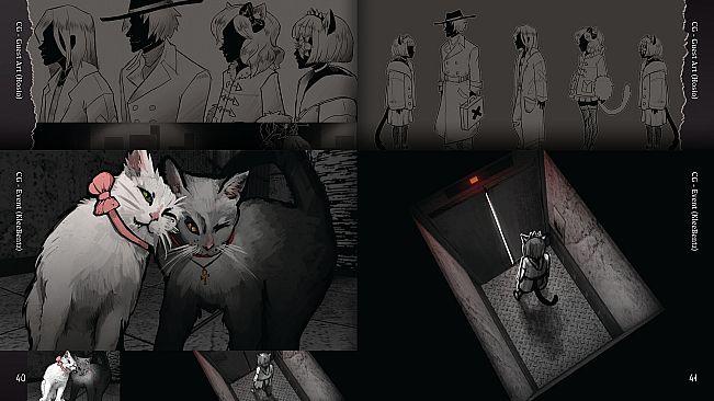 The Elevator Game with Catgirls - Digital Artbook