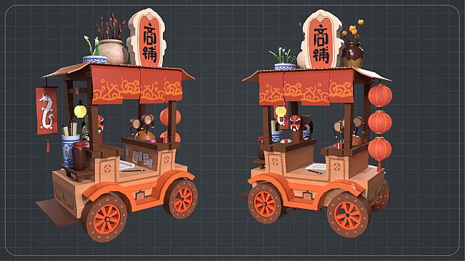 PixARK - Jade Elegance: A Theatrical Odyssey in the East