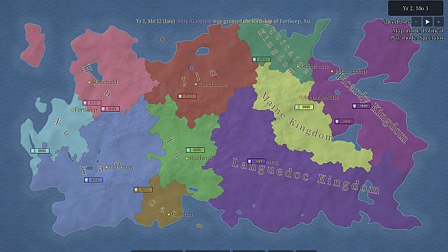 Things That Happen on the Map - Realm Simulator
