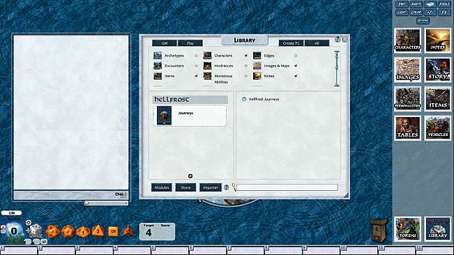 Fantasy Grounds - Hellfrost Journeys (Savage Worlds)