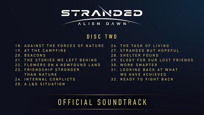 Stranded: Alien Dawn Official Soundtrack
