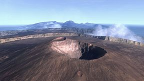 Volcano Simulator - Reunion Island