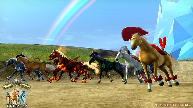 Secret of the Magic Crystals - Dress Up