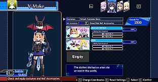 Neptunia Virtual Stars - Akatsuki UNI Pack