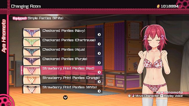 Bullet Girls Phantasia - Underwear Set: Strawberry Print