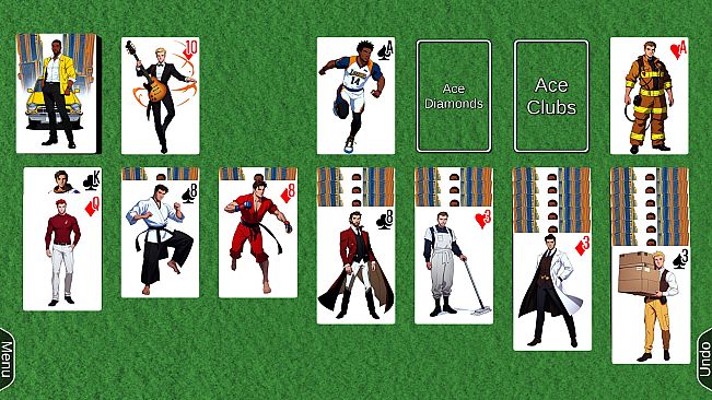 AI Solitaire - Handsome Heroes
