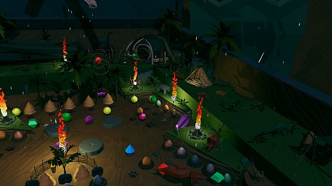 Roxy Raccoon's Pinball Panic - Prehistoric Paradise