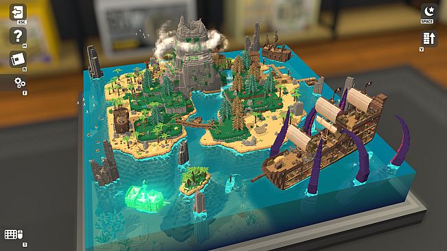 Diorama Builder - Pirate Isle
