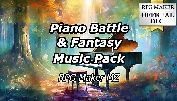 RPG Maker MZ - Piano Battle and Fantasy Music Pack