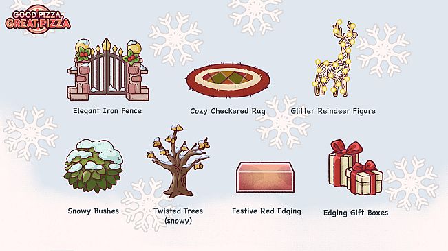 Good Pizza, Great Pizza - North Pole Garden - Winter 2021 Garden