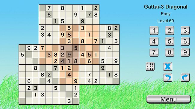 Ultimate Sudoku Collection - Gattai-3 Diagonal Pack