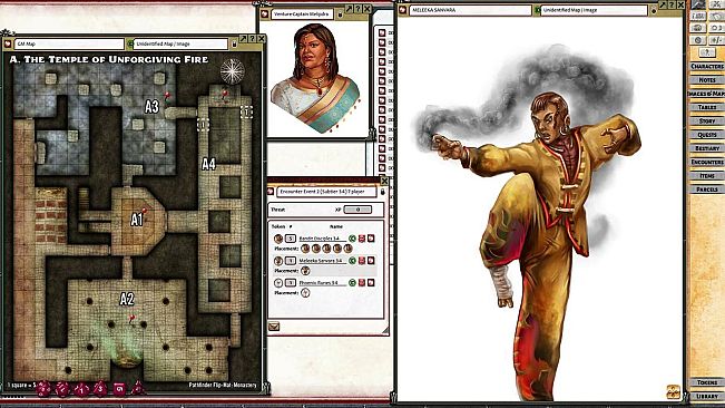 Fantasy Grounds - Pathfinder 2 RPG - Pathfinder Society Quest #2: Unforgiving Fire