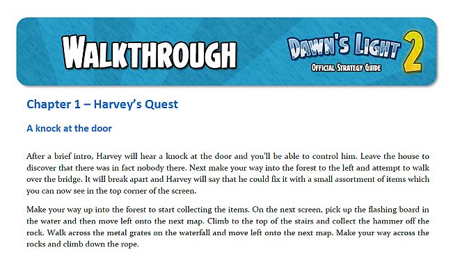 Dawn's Light 2 - Strategy Guide