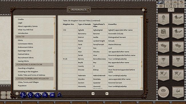 Fantasy Grounds - Ultimate Rulership (5E)
