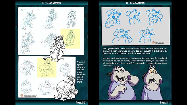 BROK the InvestiGator - Artbook