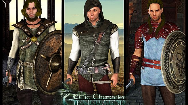 ePic Character Generator - Season #2: Male Adventurer