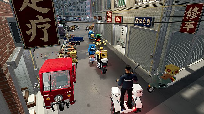 Into the Chaos: Reliable Delivery Riders