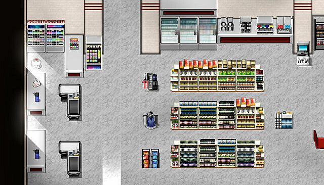 RPG Maker MV - KR Transportation Station - Cars Trucks and Gas Tileset