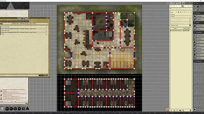 Fantasy Grounds - Pathfinder RPG - Pathfinder Flip-Map - Classic Tavern
