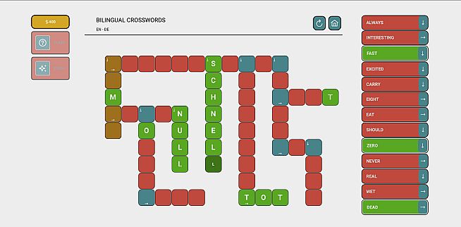 Bilingual Crosswords