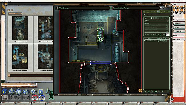 Fantasy Grounds - Fallout Map Pack 1 - Vault