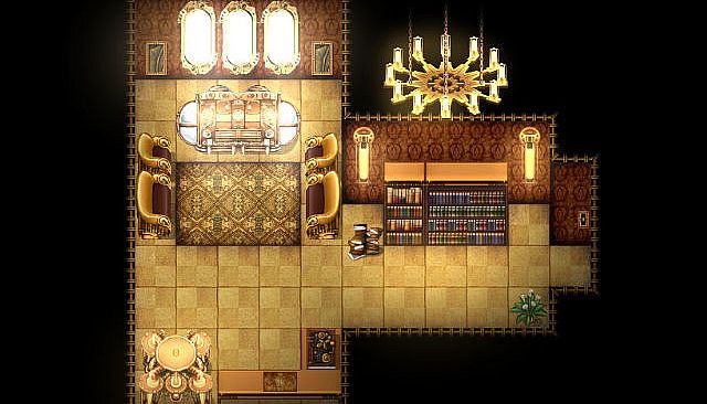 RPG Maker MZ - KR Steampunk Interior Tileset
