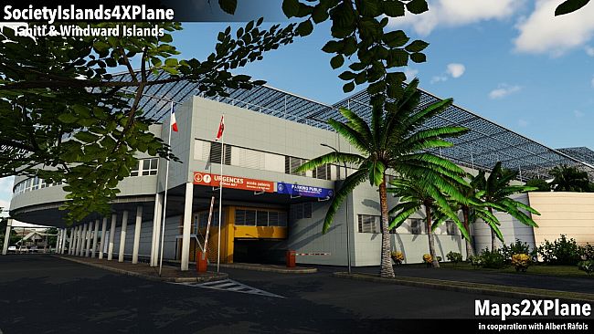 X-Plane 11 - Add-on: Aerosoft - Society Islands XP - Tahiti & Windward Islands