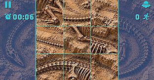 Puzzle Dinosaur Skeletons