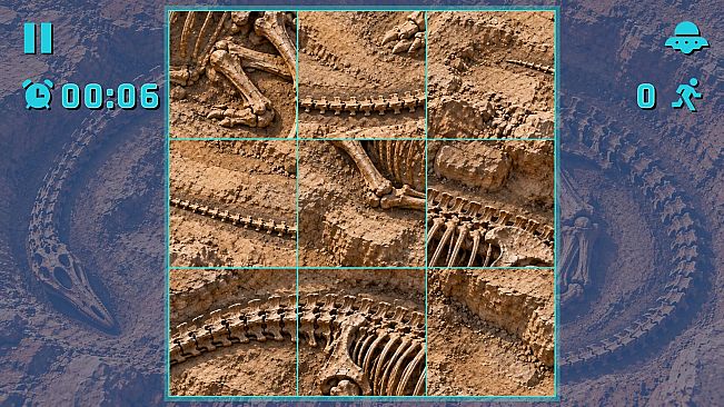 Puzzle Dinosaur Skeletons
