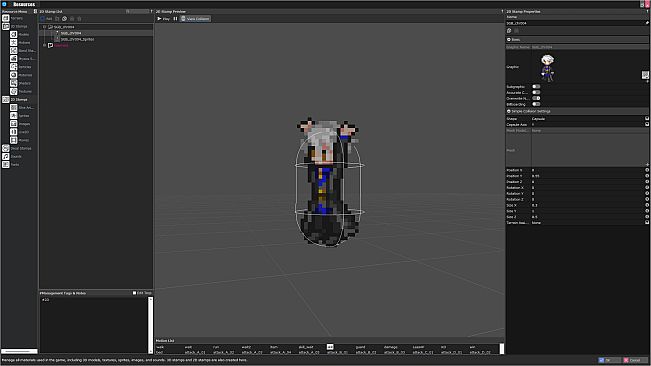 RPG Developer Bakin SGB Heroic Pixel Chr004