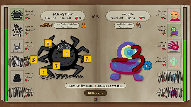 Doodle Dice Monsters