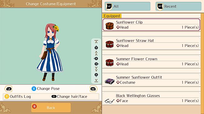 Sunflower Set - WorldNeverland - Daily Life in the Elnea Kingdom - Another Life Adventure