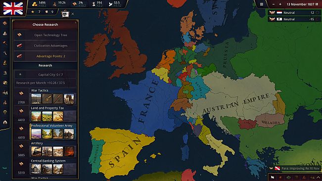 Age of History 3: Smaller Map