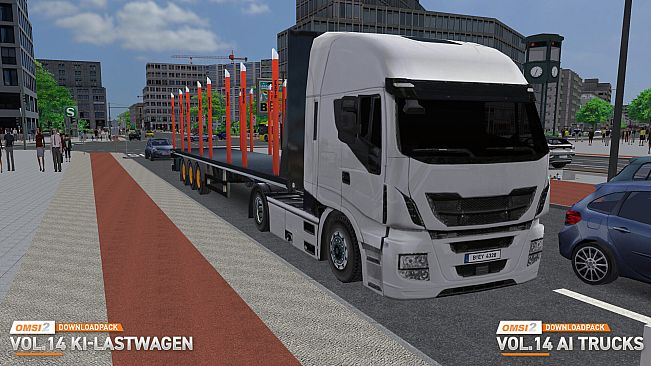 OMSI 2 Add-on Downloadpack Vol. 14 - AI Trucks