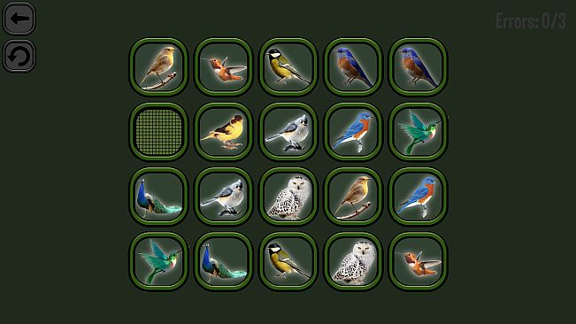 Animals Memory: Birds