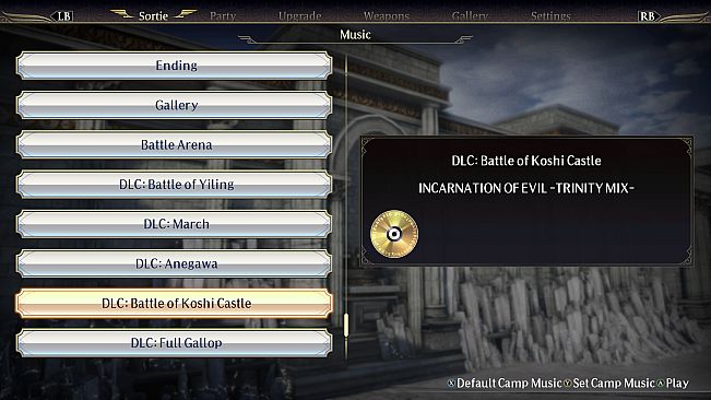 WARRIORS OROCHI 4/無双OROCHI３ - BGM Pack