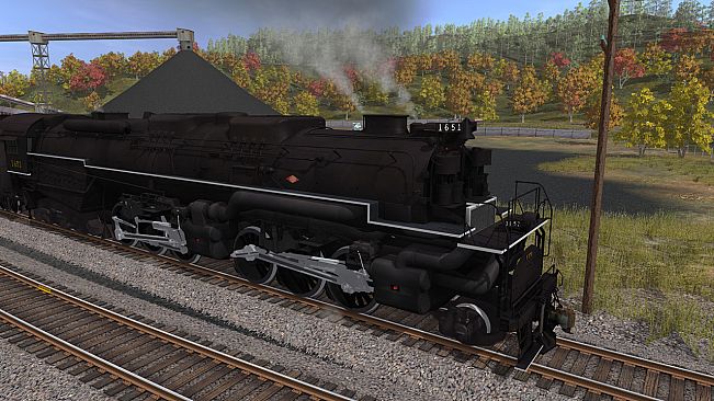 Trainz 2019 DLC: C&O 2-6-6-6 H8 - New River Mining Coal Run