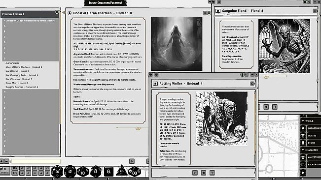 Fantasy Grounds - Creature Feature I