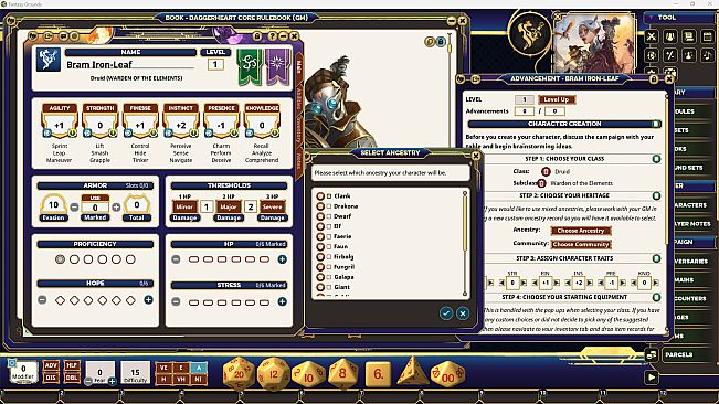Fantasy Grounds - Daggerheart Core Set