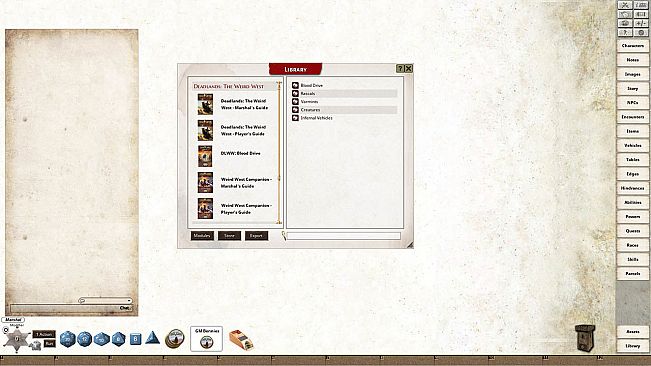Fantasy Grounds - Deadlands: Blood Drive