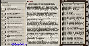 Fantasy Grounds - Meanders Map Pack: Undervaults & Dragon Lairs (Map Pack)